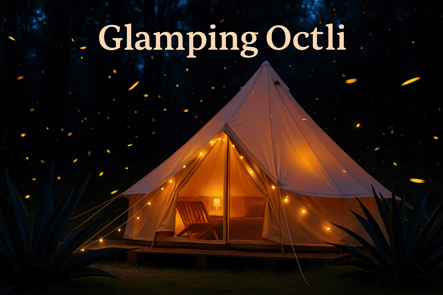 Inside Glamping Octli: Tlaxcala’s First Eco-Chic Hotel in the Firefly Forest