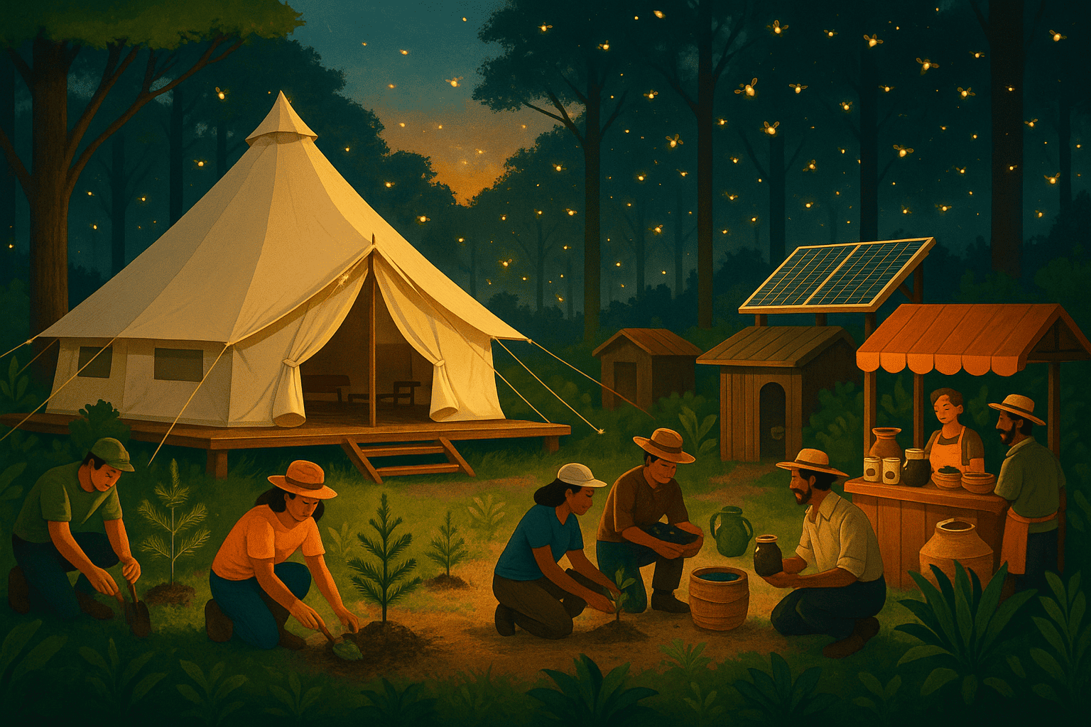 Sustainable Tourism at Firefly Sanctuary MX