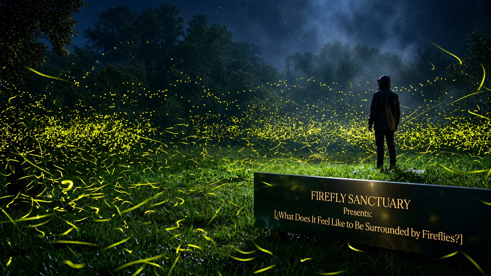 ¿Does It Feel Like to Be Surrounded by Fireflies?