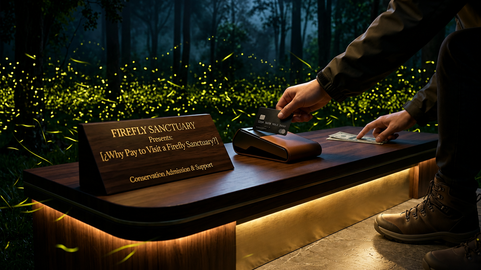 ¿Why Pay to Visit a Firefly Sanctuary?